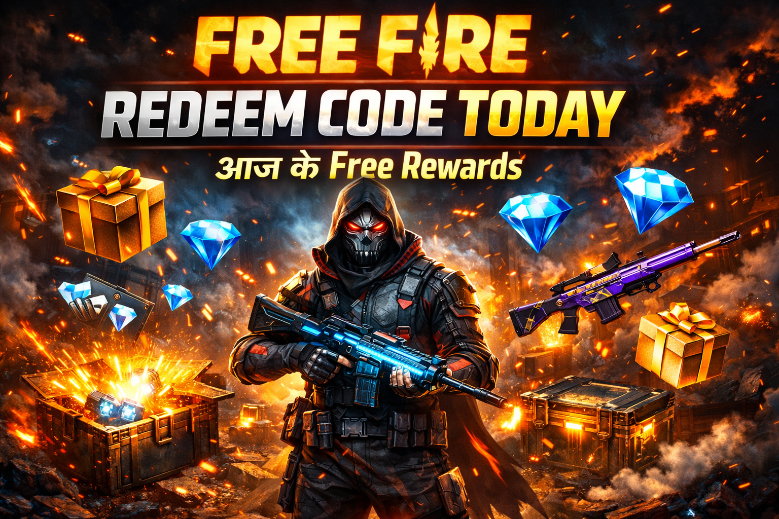 Free Fire Redeem Code Today